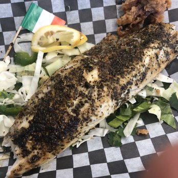 Chums Shrimp Shack - Grecian Walleye - Seafood Near Me - St. Charles, Illinois