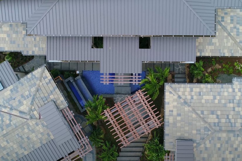 Slide of Lava Roofing Kona