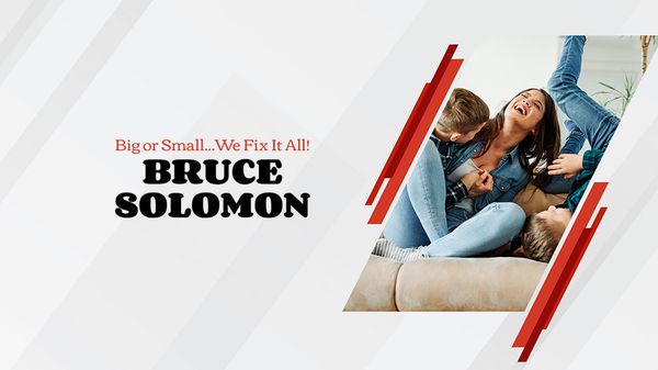 Bruce Solomon Plumbing, Heating & Air Logo