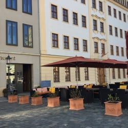 Burgerei - Außenbereich direkt am Neumarkt