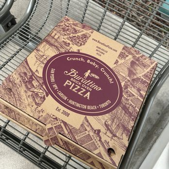 Burattino Brick Oven Pizza - Burratinos pizza box - Pizza Near Me - Carson, California