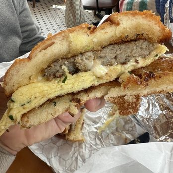Rocket Baby Bakery - Maple Jack breakfast sandwich - Bakeries Near Me - Wauwatosa, Wisconsin