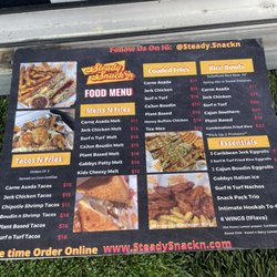 Steady Snack’n - Menu!