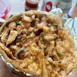 Super Burrito with Chicken Super Burrito with Chicken