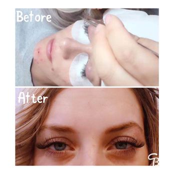 Feather Lash - Before & After - Eyelash Service Near Me - Scarsdale, New York