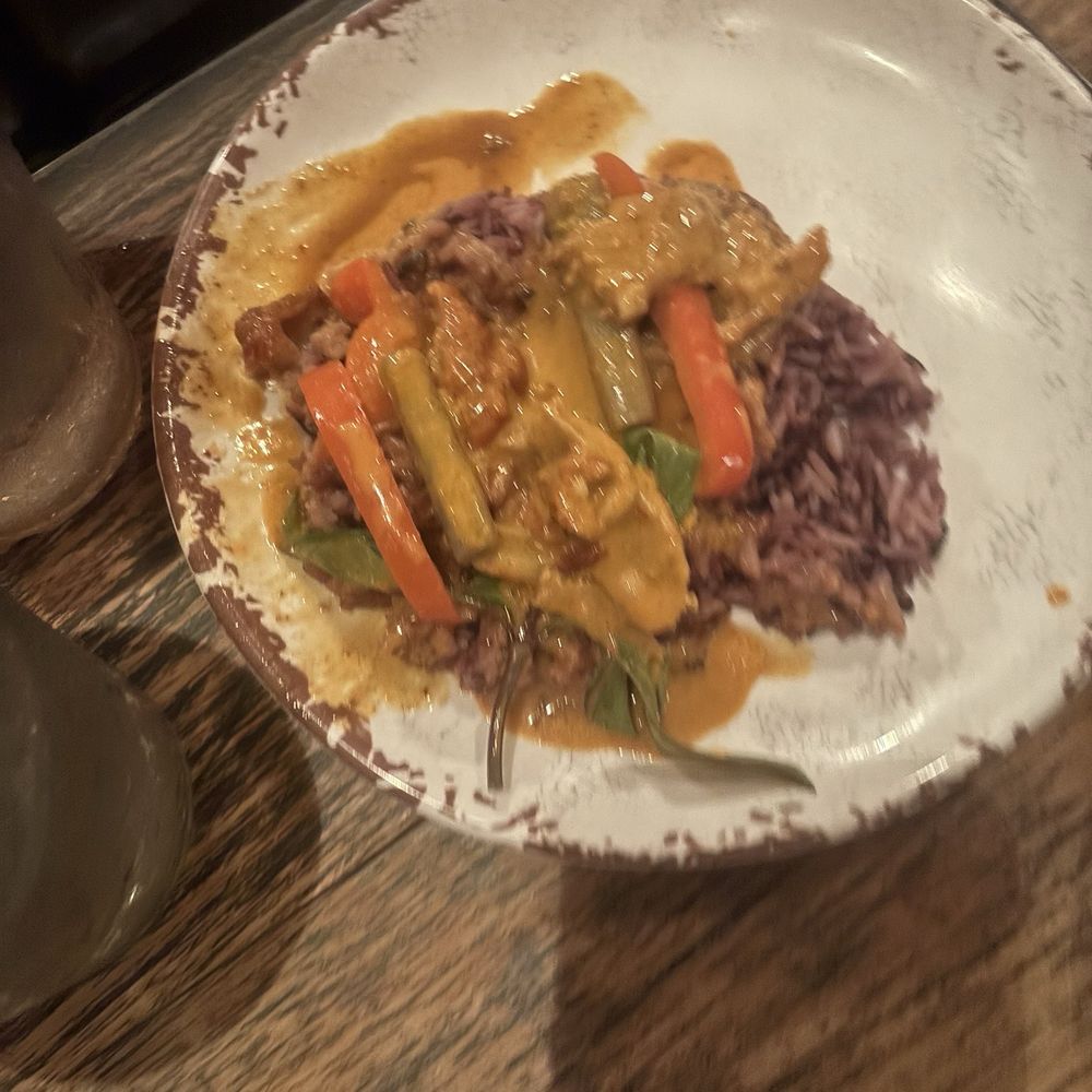 Curry Duck with fried rice Curry Duck with fried rice
