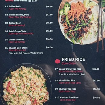 Pho Real - Third menu page - Vietnamese Near Me - Lemon Grove, California