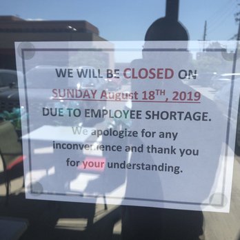 Thai Pot Cafe - I've traveled 30 minutes to eat here and you get this sign! This is two Sundays  in a row! - Thai Near Me - Denver, Colorado