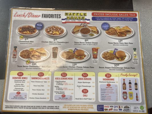Menu photo 1 Waffle House Robertsdale, AL Menu photo 1 Waffle House Robertsdale, AL