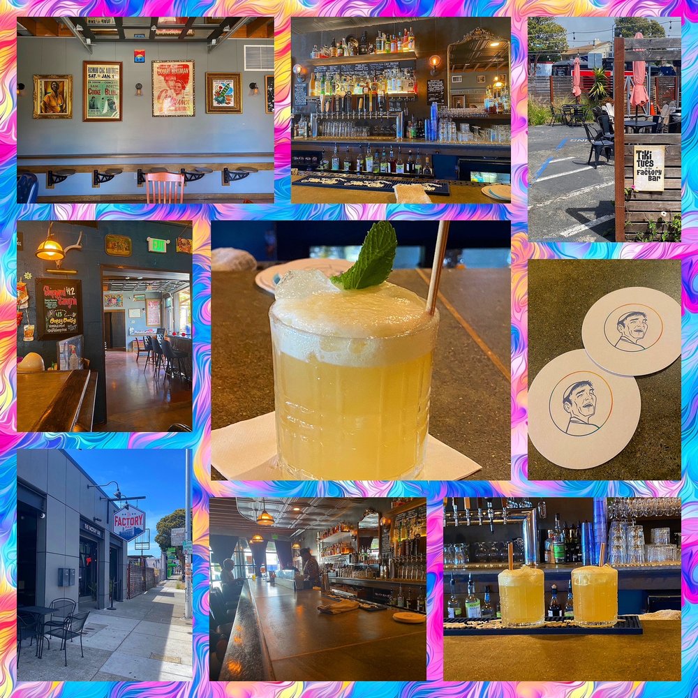 Montage of images from The Factory Bar