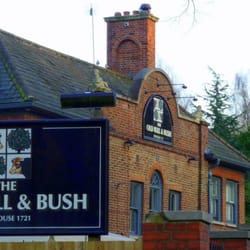 The Old Bull & Bush - Adequate signage, I think.