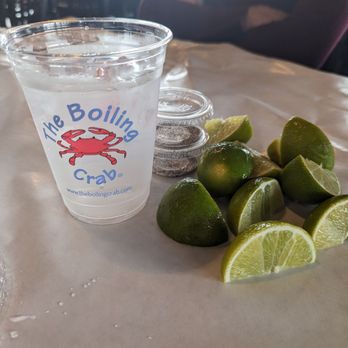 The Boiling Crab - A little limes and salt/pepper to go with the seafood - Seafood Near Me - Sacramento, California