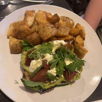 The Spoon Trade - Tomato & Avocado Toast - New American Near Me - Grover Beach, California The Spoon Trade - Tomato & Avocado Toast - New American Near Me - Grover Beach, California