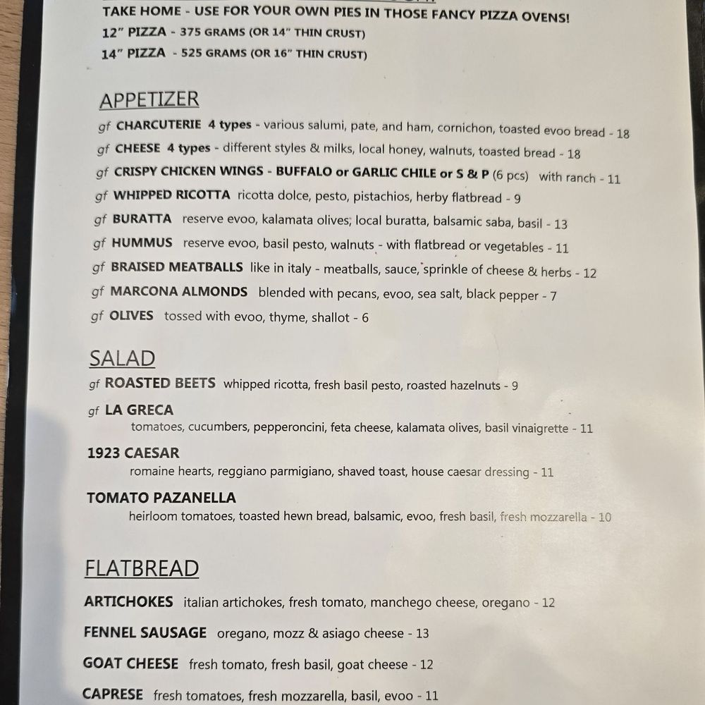 Menu as of 8/25/2024 Menu as of 8/25/2024