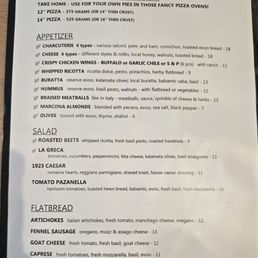 Menu as of 8/25/2024