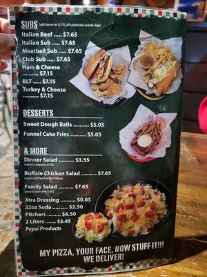 Menu photo 1 Sloan's Calzones Decatur, IL Menu photo 1 Sloan's Calzones Decatur, IL