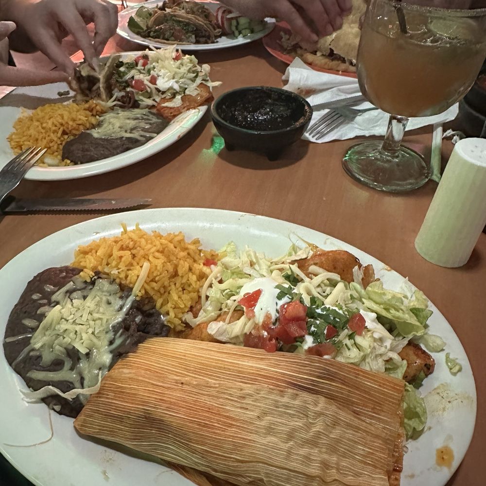 Tamale and Enchiladas! Loved it all! Tamale and Enchiladas! Loved it all!