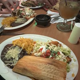 Tamale and Enchiladas! Loved it all!
