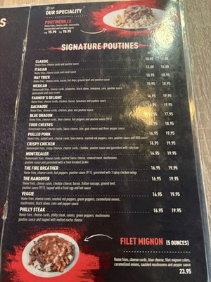 Menu photo 6 Poutineville Montreal, QC