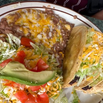 Azteca Restaurant - Hard taco plate - Mexican Near Me - Lancaster, California