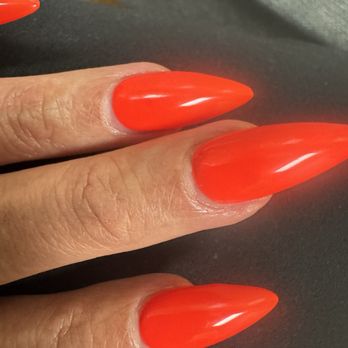 XOXO Nail Bar - Look at the distances between the cuticle and polish . - Nail Salons Near Me - Irvine, California XOXO Nail Bar - Look at the distances between the cuticle and polish . - Nail Salons Near Me - Irvine, California