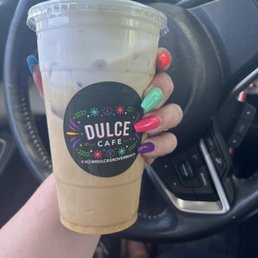 Iced Mazapan Latte (and unintentional matching nails!) Iced Mazapan Latte (and unintentional matching nails!)