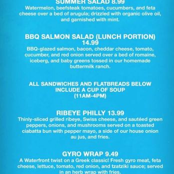 Waterfront Warehouse - The server told me I was wrong and that the gyro didn't include fries... - Gastropubs Near Me - Kenosha, Wisconsin Waterfront Warehouse - The server told me I was wrong and that the gyro didn't include fries... - Gastropubs Near Me - Kenosha, Wisconsin