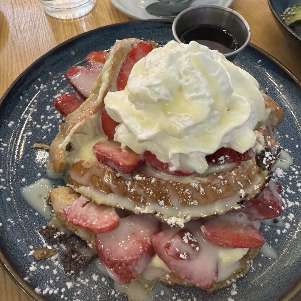 Don Julio Cafe - Strawberry & Cheesecake Brioche - Breakfast & Brunch Near Me - Skokie, Illinois