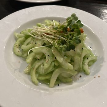 San Chome - Cucumber salad, seaweed salad,sushi rolls. - Asian Fusion Near Me - Hemet, California