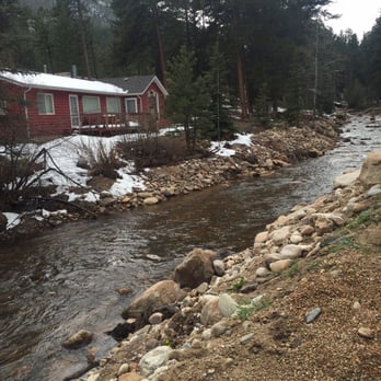 Fawn Valley Inn & Chalets - Stream behind the property; beautiful! You can hear the brook from most rooms. - Hotels Near Me - Estes Park, Colorado Fawn Valley Inn & Chalets - Stream behind the property; beautiful! You can hear the brook from most rooms. - Hotels Near Me - Estes Park, Colorado