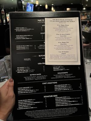 Menu photo 2 Morton's The Steakhouse Rosemont, IL Menu photo 2 Morton's The Steakhouse Rosemont, IL