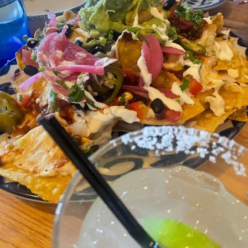 Rio Salado - Nachos and margarita - Mexican Near Me - Mystic, Connecticut