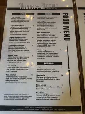 Menu photo 3 Thirsty Hound Drinkery University Place, WA Menu photo 3 Thirsty Hound Drinkery University Place, WA