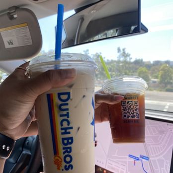 Dutch Bros Coffee - Annihilator and ice Americano - Juice Bars & Smoothies Near Me - Oceanside, California Dutch Bros Coffee - Annihilator and ice Americano - Juice Bars & Smoothies Near Me - Oceanside, California
