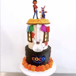United Cakes Bakery - Coco themed custom cake
