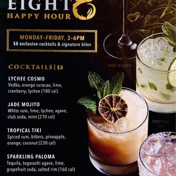 P.F. Chang's - Happy hour cocktail menu 3/24 - Chinese Near Me - Riverside, California