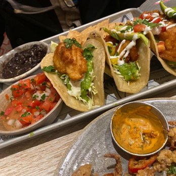 Pacific Catch - Taco Platter (3) - Sushi Bars Near Me - Santa Clara, California