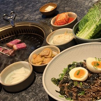 Perilla korean steakhouse - Chilled Soba Noodles and Kimchi, and Picanha - Steakhouses Near Me - Chicago, Illinois Perilla korean steakhouse - Chilled Soba Noodles and Kimchi, and Picanha - Steakhouses Near Me - Chicago, Illinois