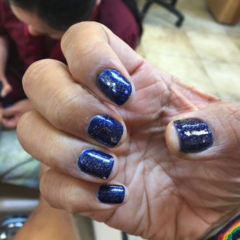 Pampered Nails and Spa - Love my galaxy nails - Nail Salons Near Me - Dublin, California