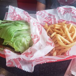 Freddy's Frozen Custard & Steakburgers - Steak burger lettuce wrap