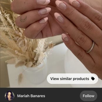 Yes Nails - these are the nails I showed the Nail Tech, but instead of Pink, I wanted them Black tip. - Nail Salons Near Me - Laredo, Texas Yes Nails - these are the nails I showed the Nail Tech, but instead of Pink, I wanted them Black tip. - Nail Salons Near Me - Laredo, Texas
