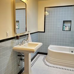 Mission Tile West - Bathroom #1 - All tile sourced from MTW.