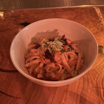 Bar Snack - Spicy Peanut butter noodles - Bars Near Me - New York, New York