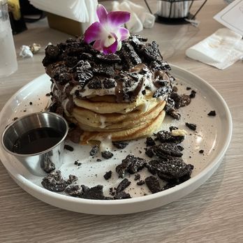 Bistro Cafe - Oreo pancakes! - Breakfast & Brunch Near Me - Miami, Florida