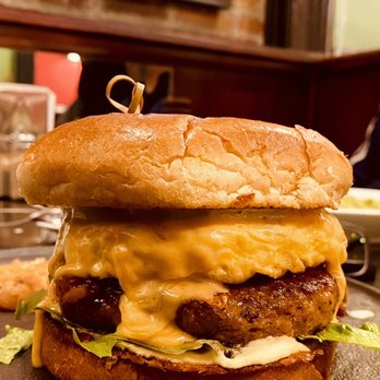 Leesburg Diner by Cafe Kindred - The Breakfast Burger ...We made a Chorizo and Fresh Sausage Patty Homemade Bacon Jam, American Cheese Sauce , and Jalapeño Aioli - American Near Me - Leesburg, Virginia Leesburg Diner by Cafe Kindred - The Breakfast Burger ...We made a Chorizo and Fresh Sausage Patty Homemade Bacon Jam, American Cheese Sauce , and Jalapeño Aioli - American Near Me - Leesburg, Virginia