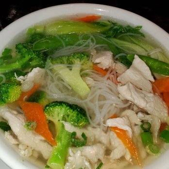 Silver Chopsticks - Chicken Pho with all the fixings - Vietnamese Near Me - Reno, Nevada