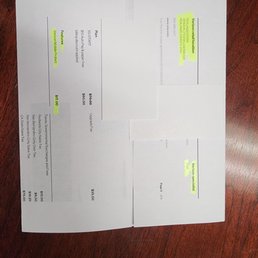 Verizon Receipt with insurance added Verizon Receipt with insurance added