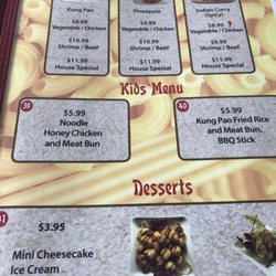 Noodle House - Menu