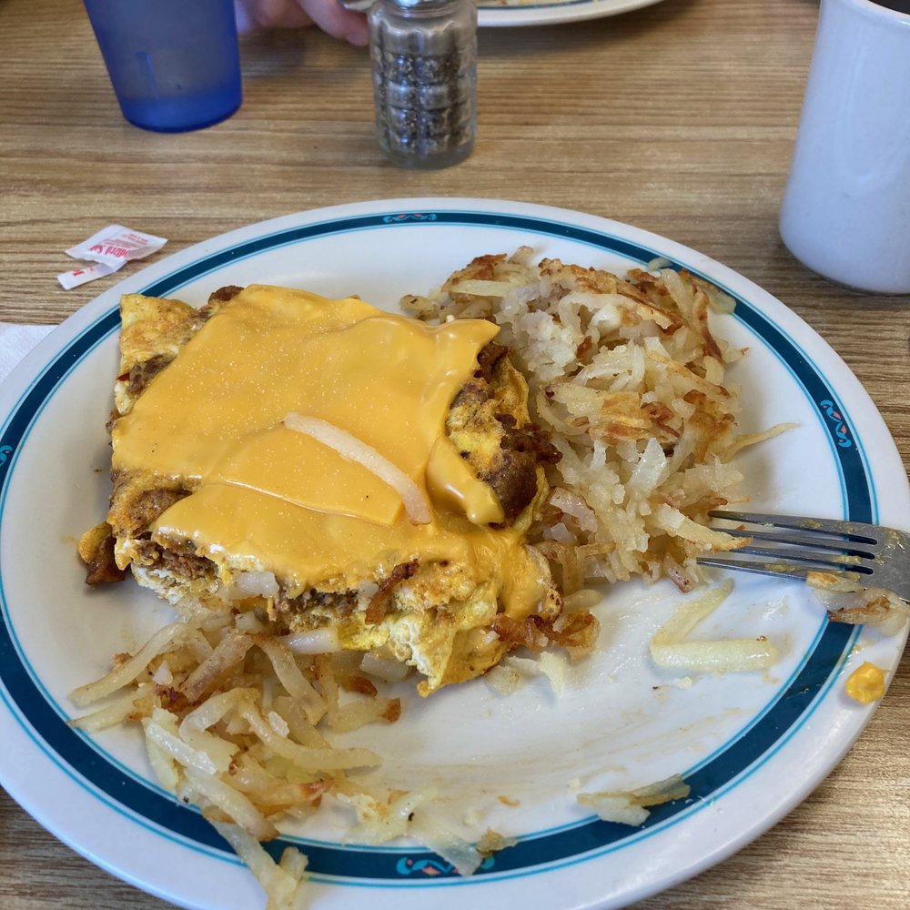 Diamond Horseshoe Restaurant - Chorizo Omelette - Cafes Near Me - Cheyenne, Wyoming