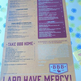 Big Bad Breakfast - Menu - Breakfast & Brunch Near Me - Vestavia Hills, Alabama Big Bad Breakfast - Menu - Breakfast & Brunch Near Me - Vestavia Hills, Alabama
